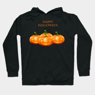 Happy Halloween Pumpkins Holiday - NYC Stitch Studio Hoodie